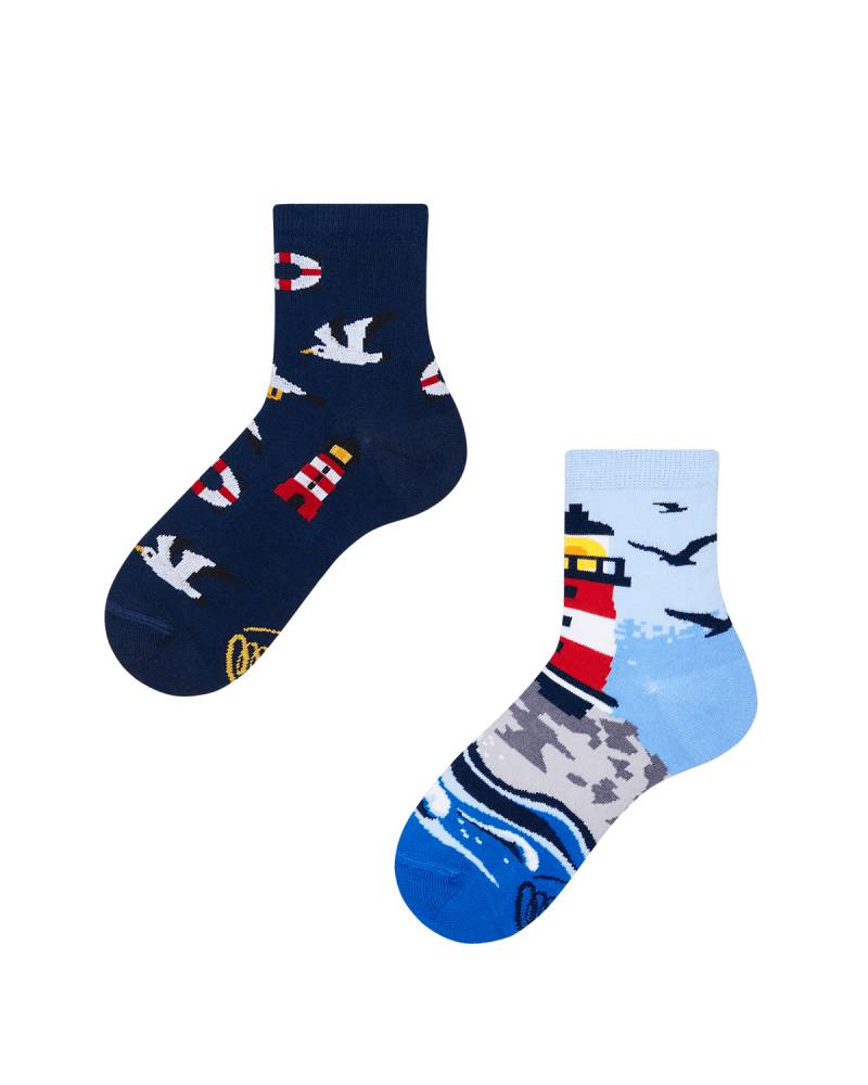 Leuchtturm Kindersocken - Nordic Lighthouse Kids von Many Mornings