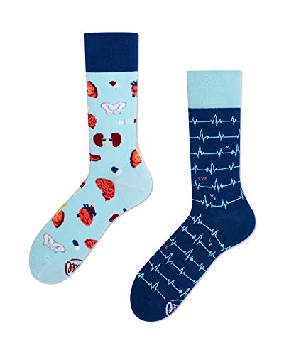 Many Mornings Unisex DR Mismatched Socken, Multicolor, 35-38 von Many Mornings