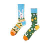 Many Mornings - Easter Bunny - Oster Socken - Mismatched Socks (as3, numeric, numeric_39, numeric_42, regular, regular), (R107) von Many Mornings