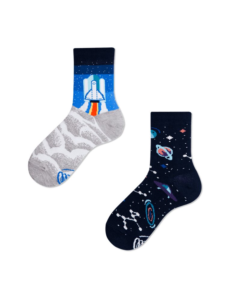 Many Mornings Freizeitsocken Many Mornings Kids Space Trip (1 Paar, 1-Paar, 1 Paar) von Many Mornings