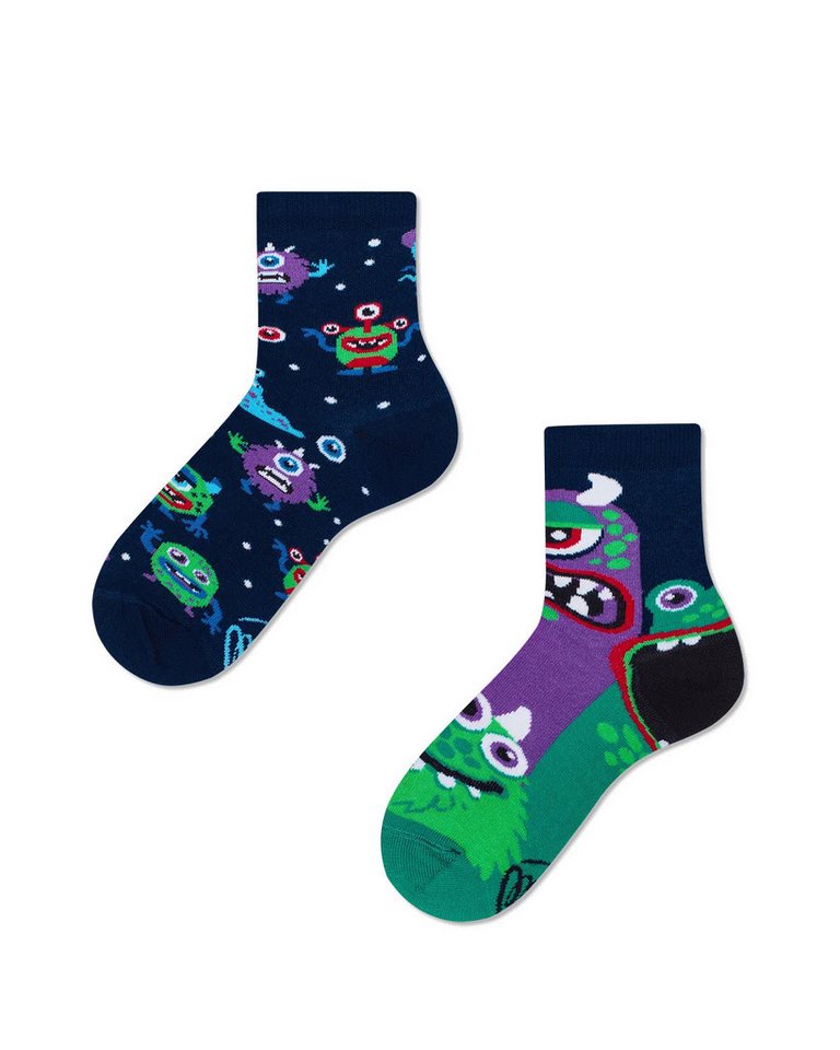 Many Mornings Freizeitsocken Many Mornings Kids The Monsters (1 Paar, 1-Paar, 1 Paar) von Many Mornings