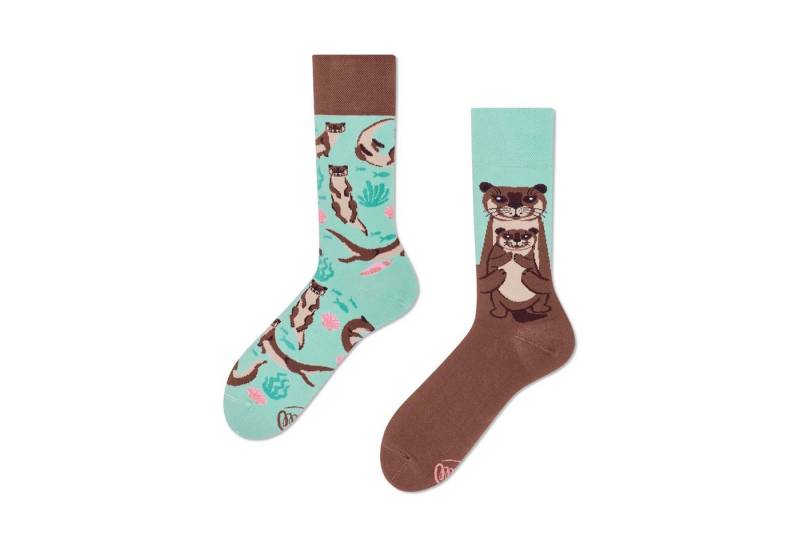 Many Mornings Freizeitsocken Otter Stories Many Mornings Socken in 43-46 im Paar von Many Mornings