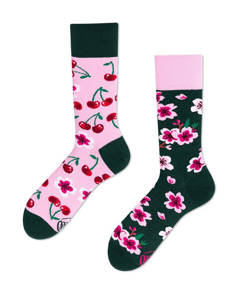 Many Mornings Freizeitsocken "CHERRY BLOSSOM" 43-46 von Many Mornings
