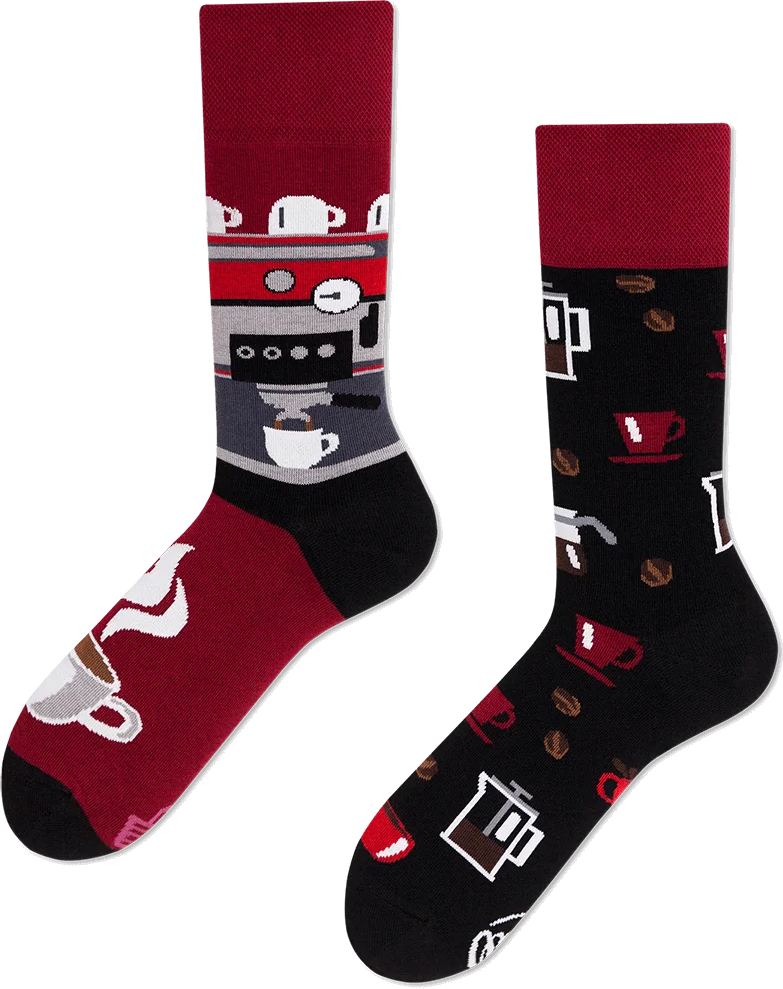Many Mornings Socken Coffee Machine - Größe 39-42 von Many Mornings