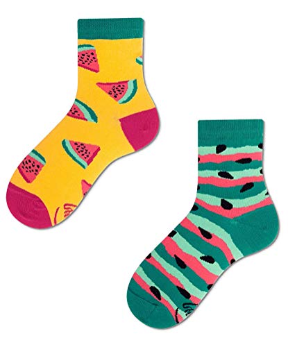 Many Mornings Socken Kinder - Watermelon Splash Kids (27-30 Kids) von Many Mornings