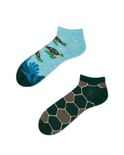 Many Mornings Socken Low Turtle Time 35/38 von Many Mornings