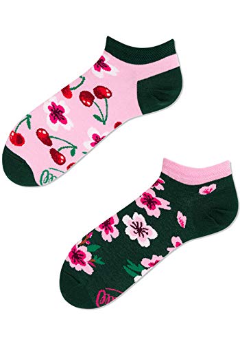 Many Mornings Socken Low unisex Sneakersocken Knöchelsocken Cherry Blossom (43-46 CH) von Many Mornings