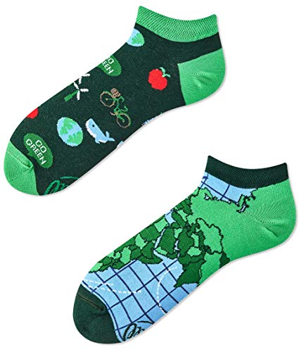 Many Mornings Socken Low unisex Knöchelsocken Save the Planet (39-42) von Many Mornings