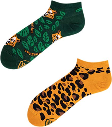 Many Mornings unisex Knöchelsocken El Leopardo (El Leopardo Low', 39/42 EU) von Many Mornings