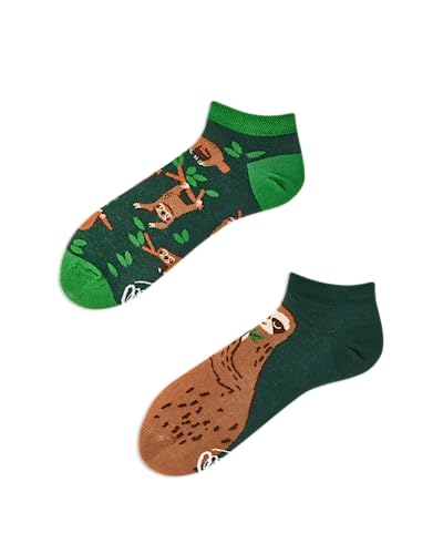 Many Mornings unisex Knöchelsocken Sloth Life Low (35-38) von Many Mornings