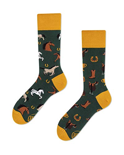 Many Mornings unisex Socken Horse Derby Regular (43-46) von Many Mornings