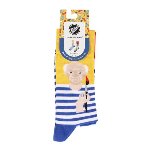 Many Mornings Unisex PICASSOCKS Mismatched Socken, Multi-Color, 43-46 von Many Mornings