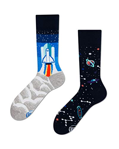 Many Mornings unisex Socken - Space Trip (35-38) von Many Mornings