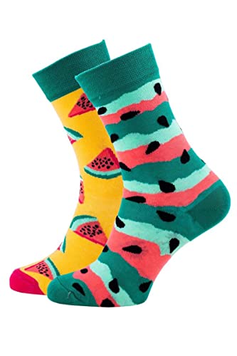 Many Mornings unisex Socken Watermelon Splash (39/42) von Many Mornings