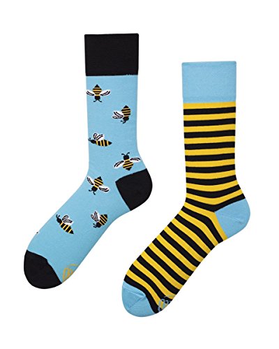 Many Mornings - verrückte Damen/Herren / Kinder Socken - Bee Bee/Biene Gr. 35-38 von Many Mornings