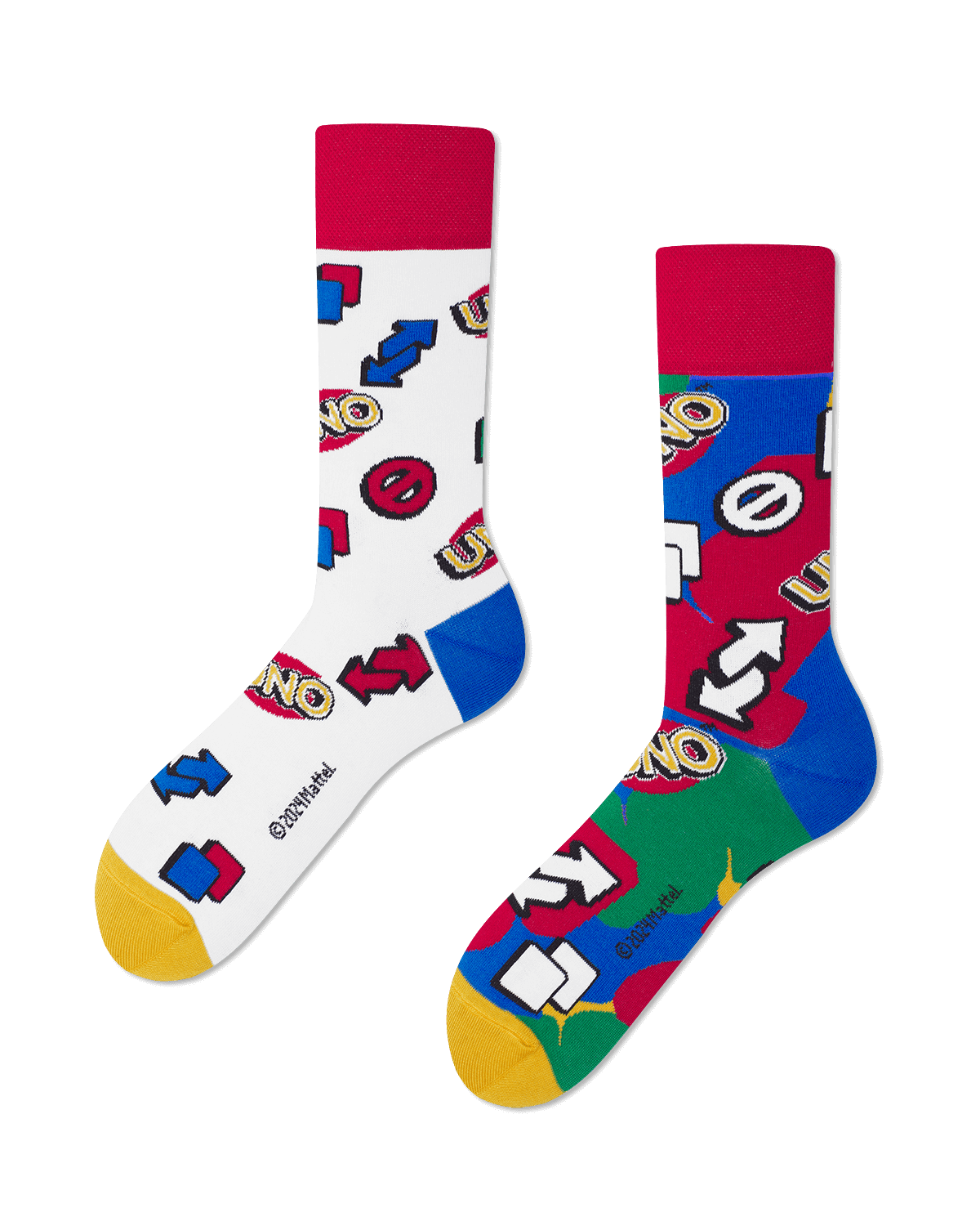 Socken mit UNO-Karten - Uno von Many Mornings