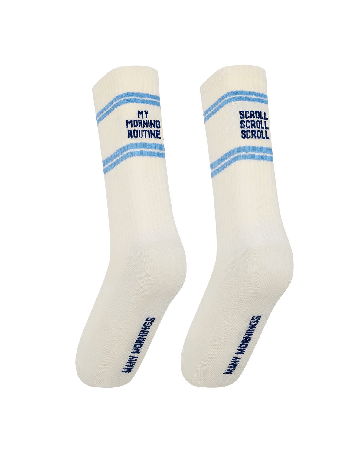 Sportliche Socken Scroll Routine - Scroll Routine von Many Mornings