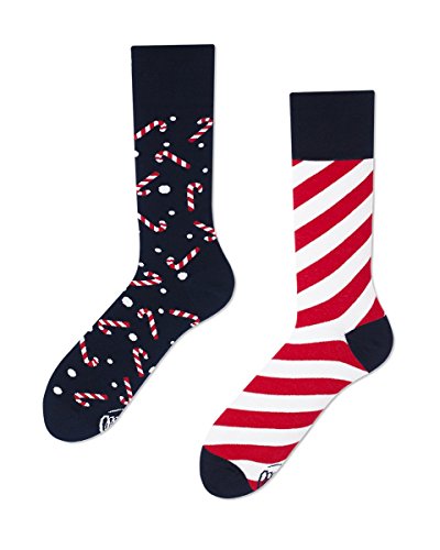 Many Mornings Unisex Sweet Xmas Mismatched Socken, Multicolor, 43-46 von Many Mornings