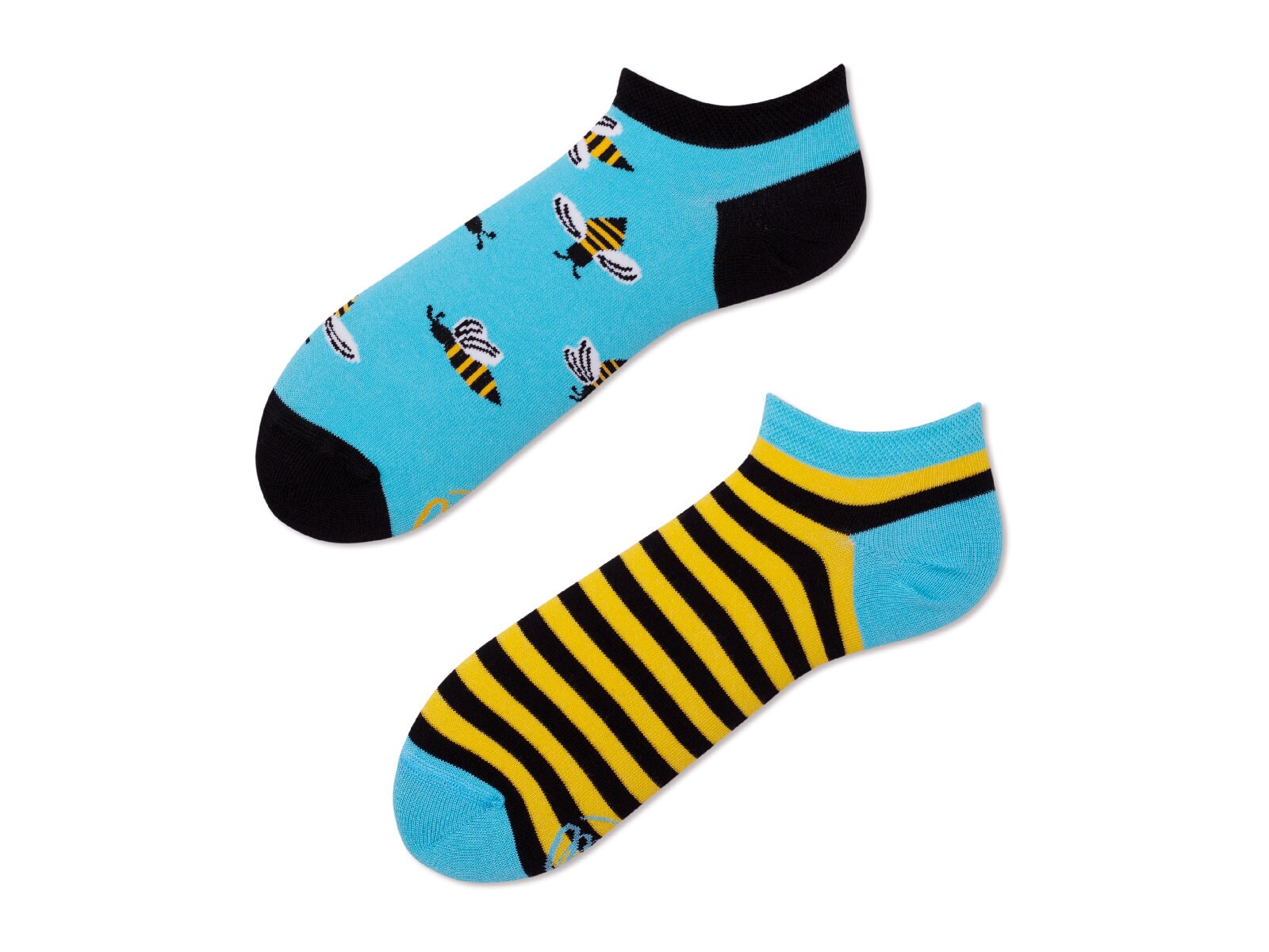 Bienen Sneaker Socken Von Many Mornings, Herren Und Damen Socken, Bunte Lustige Mismatched Geschenk Frau & Mann von ManyMornings