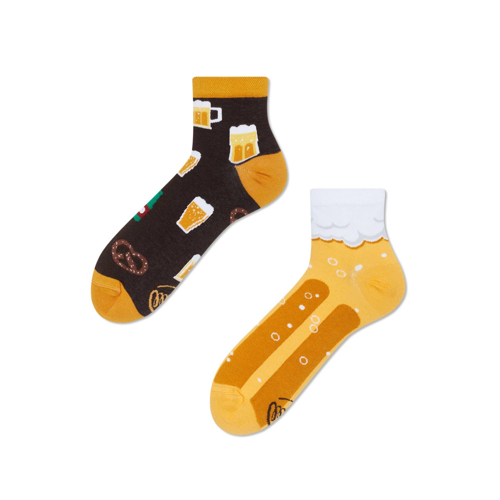 Bier Quarter Socken Von Many Mornings, Herren Und Damen Socken, Bunte Lustige Mismatched Geschenk Frau & Mann von ManyMornings