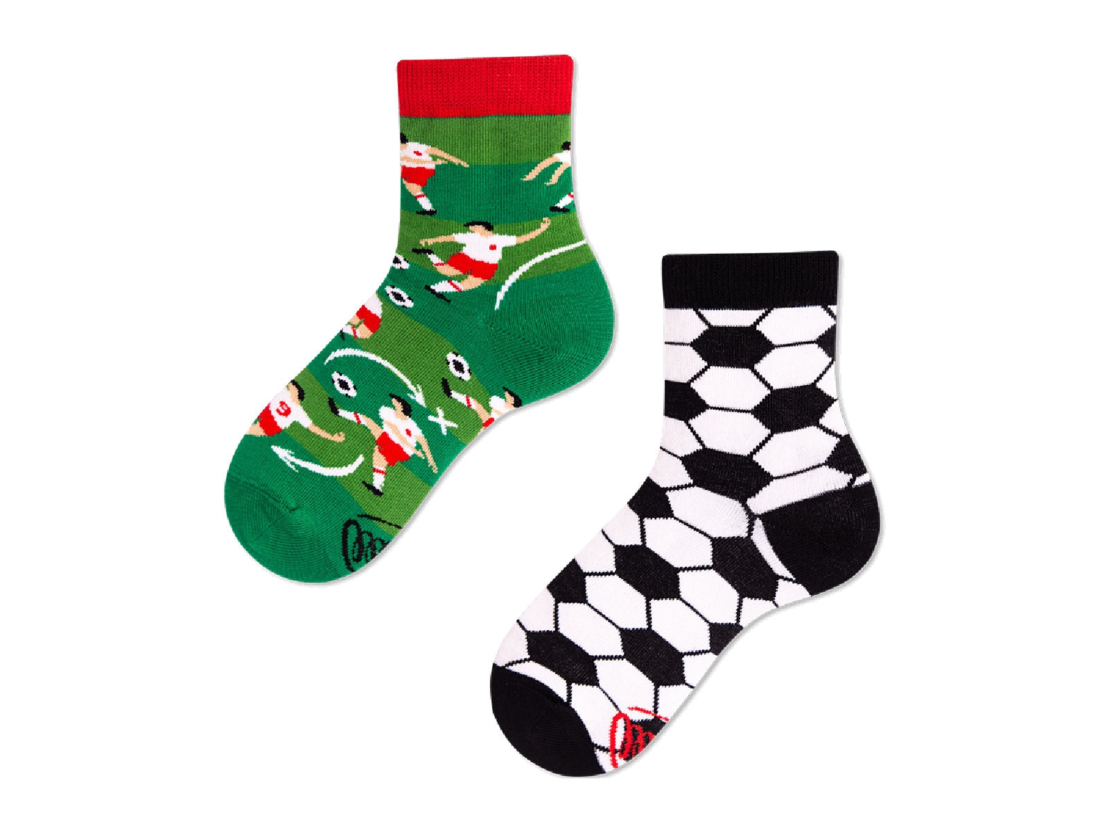 Fußball Kinder Socken Von Many Mornings, Jungen Und Mädchen Socken, Bunte & Lustige Mismatched Geschenk von ManyMornings