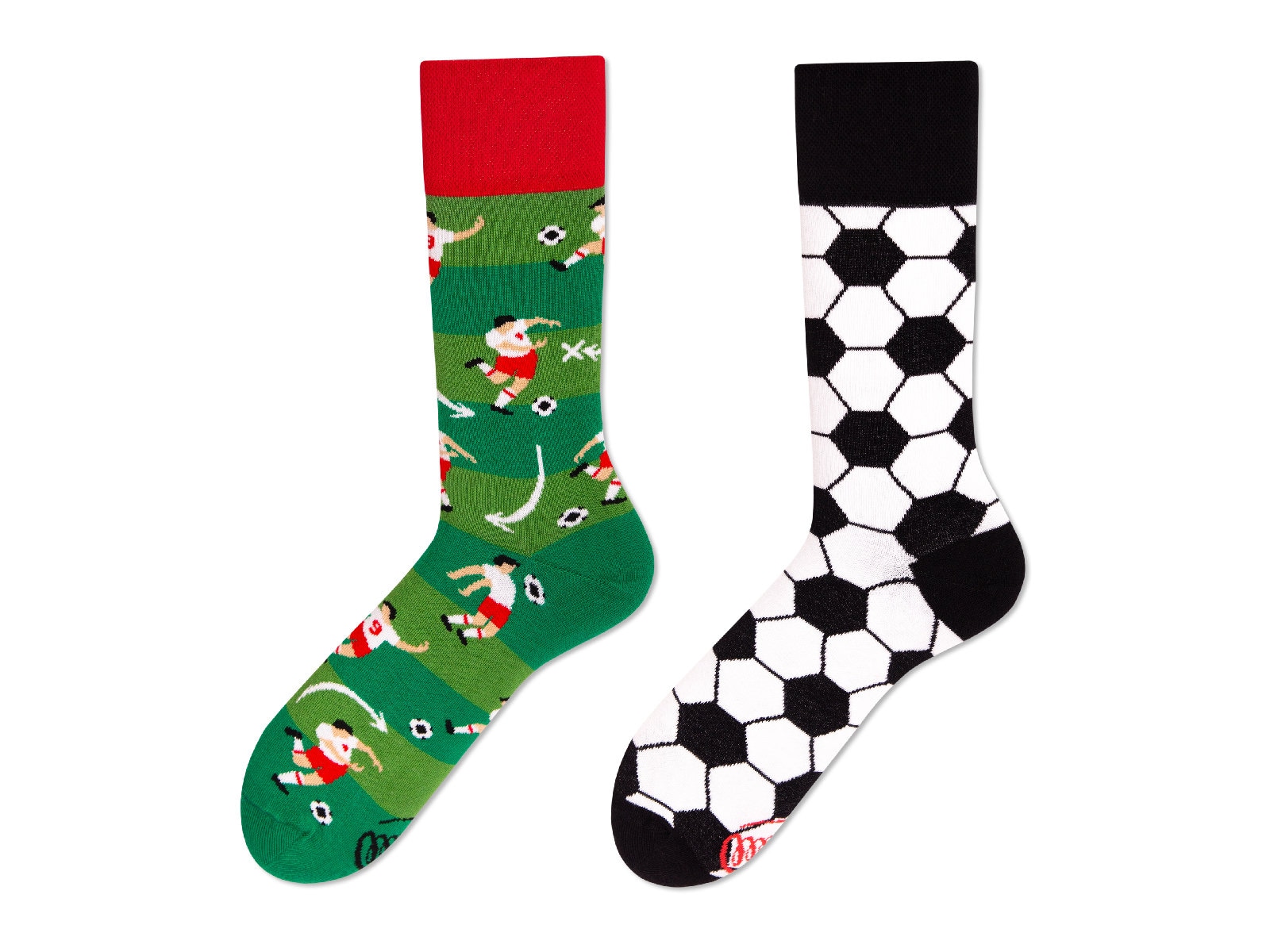Fußball Socken Von Many Mornings, Herren Und Damen Socken, Bunte Lustige Mismatched Geschenk Frau & Mann von ManyMornings