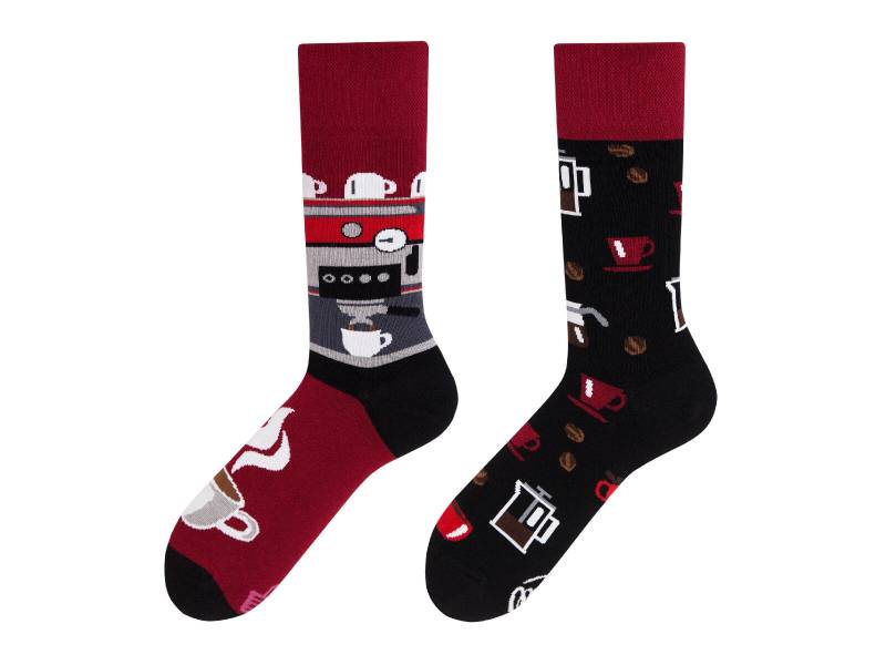 Kaffee Socken Von Many Mornings, Herren Und Damen Socken, Bunte Lustige Mismatched Geschenk Frau & Mann von ManyMornings
