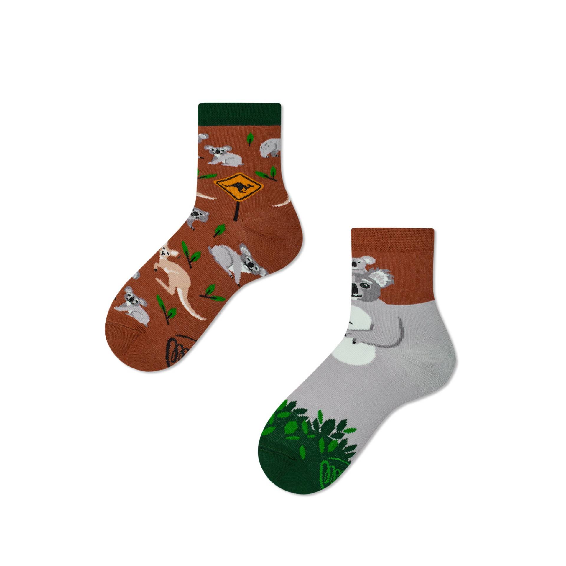 Koala Kinder Socken Von Many Mornings, Jungen Und Mädchen Socken, Bunte & Lustige Mismatched Geschenk von ManyMornings