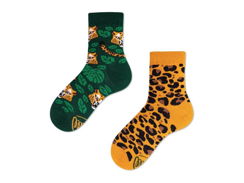 Leoparden Kinder Socken Von Many Mornings, Jungen Und Mädchen Socken, Bunte & Lustige Mismatched Geschenk von ManyMornings
