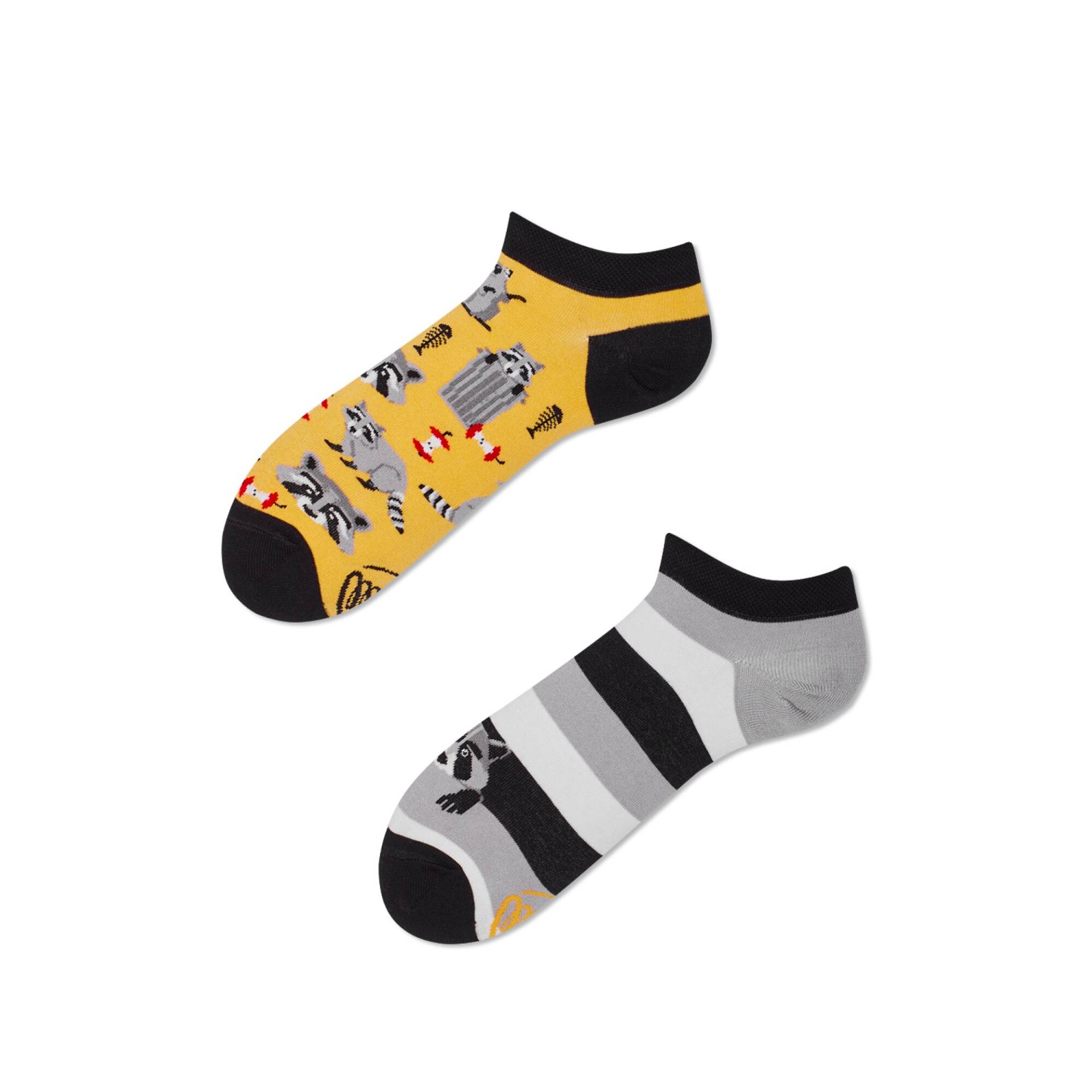 Waschbär Sneaker Socken Von Many Mornings, Herren Und Damen Socken, Bunte Lustige Mismatched Geschenk Frau & Mann von ManyMornings