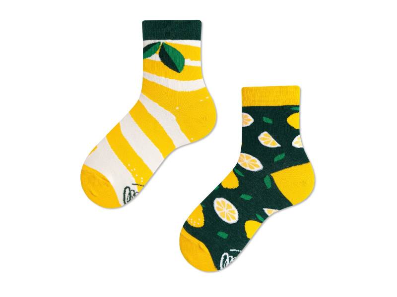 Zitronen Kinder Socken Von Many Mornings, Jungen Und Mädchen Socken, Bunte & Lustige Mismatched Geschenk von ManyMornings