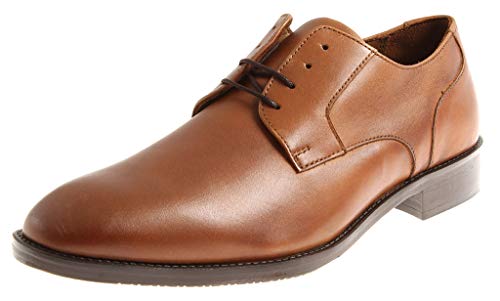 Manz Herren 141022 Schuhe Schnürschuhe Leder Business Terni AGO G Wechselfußbett Cognac EU 44.5 UK 10 von Manz