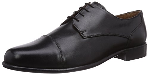 Manz Herren Jan Oxford, Schwarz (001 schwarz), 42 von Manz