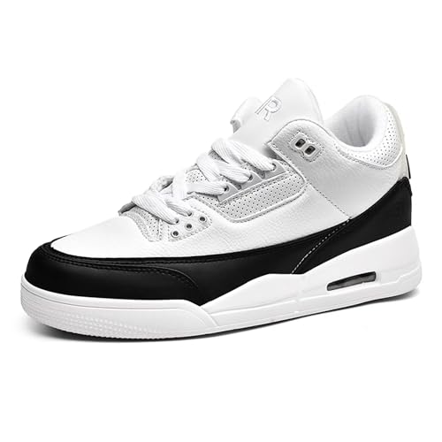 Herren Damen Basketballschuhe Mode Sport Air 3 Retro Sneaker Studenten Anti-Rutsch Jungen Mädchen mit Luftpolster Sportschuhe von Manzoor