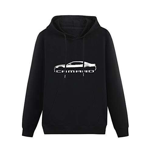 2010 15 Camaro Coupe Design Hoody Unisex Ptinted Hoodies Long Sleeve Men's Hooded with Pocket Black S von Maodisen