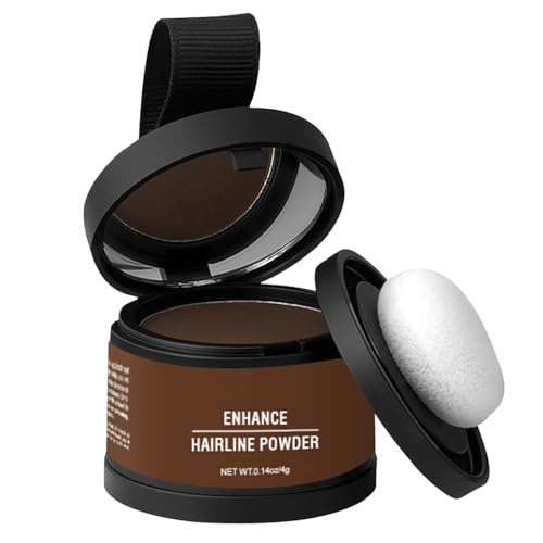 Maodom Haarpuder für Frauen, Wurzelpuder für Haare | Wurzelausbesserungspulver, Applikator inklusive | Langanhaltend deckender Haar-Shading-Tool-Concealer zum Ausbessern von grauem Haar von Maodom