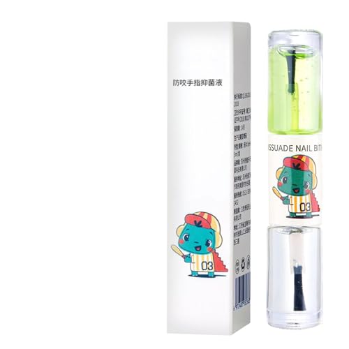 Maodom Nägelkauen | Fingernägel Saugen Vorbeugung | Tragbare Bittere Flüssigkeit Zum Nägelkauen Stopp Mit Stärkung Und Pflege Für Maniküre Unterwegs Unisex von Maodom