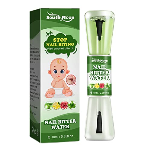 Nagelbitter Für Kinder,Anti Bite Nagellack Kinder,Stoppen Sie Das Fingernägelkauen Mit Doppelköpfen,Nagellack Bitter Stop Biting Nails Keep Nails Healthy Strong Beautiful-10 l von Maodom