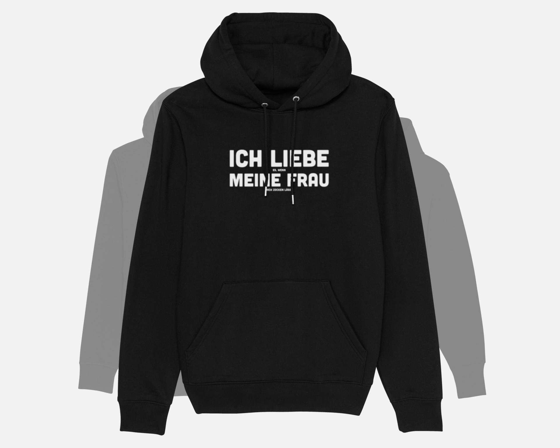 Ich Liebe Meine Frau | Organic Hoodie, Gamer Nerd Geschenk Für Mann, 100 % Bio-Baumwolle, Oversized Deutsch Ich Liebe Meine Frau | Organic Hoodie, Gamer Nerd Geschenk Für Mann, 100 % Bio-Baumwolle, Oversized Deutsch von MaondoStyle