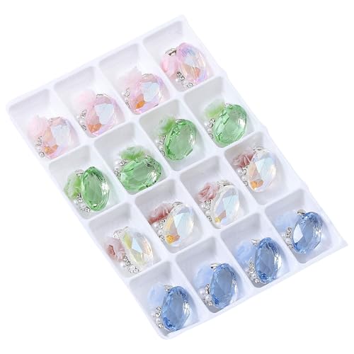 3D Nägel Strasssteine Kristall Charm Nagel Charm Gemischte Form Nägel Kunst Charm Nagel Kunst Dekorationen Für Frauen Und Mädchen von Maouira