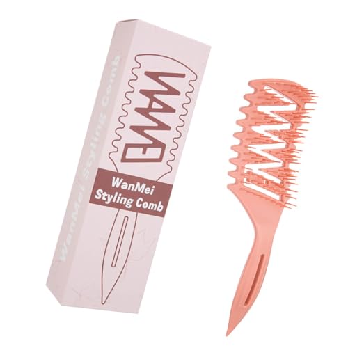Federnder Locken Definierender Styling Kamm Für Modische Frisuren Praktischer Natürlicher Locken Styler Haarkamm Für Frauen Und Männer von Maouira