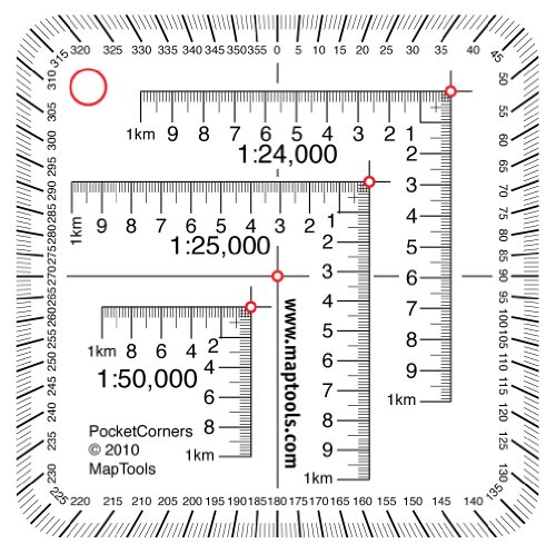 UTM Ruler For Topographic Maps UTM Ruler For Topographic Maps von MapTools