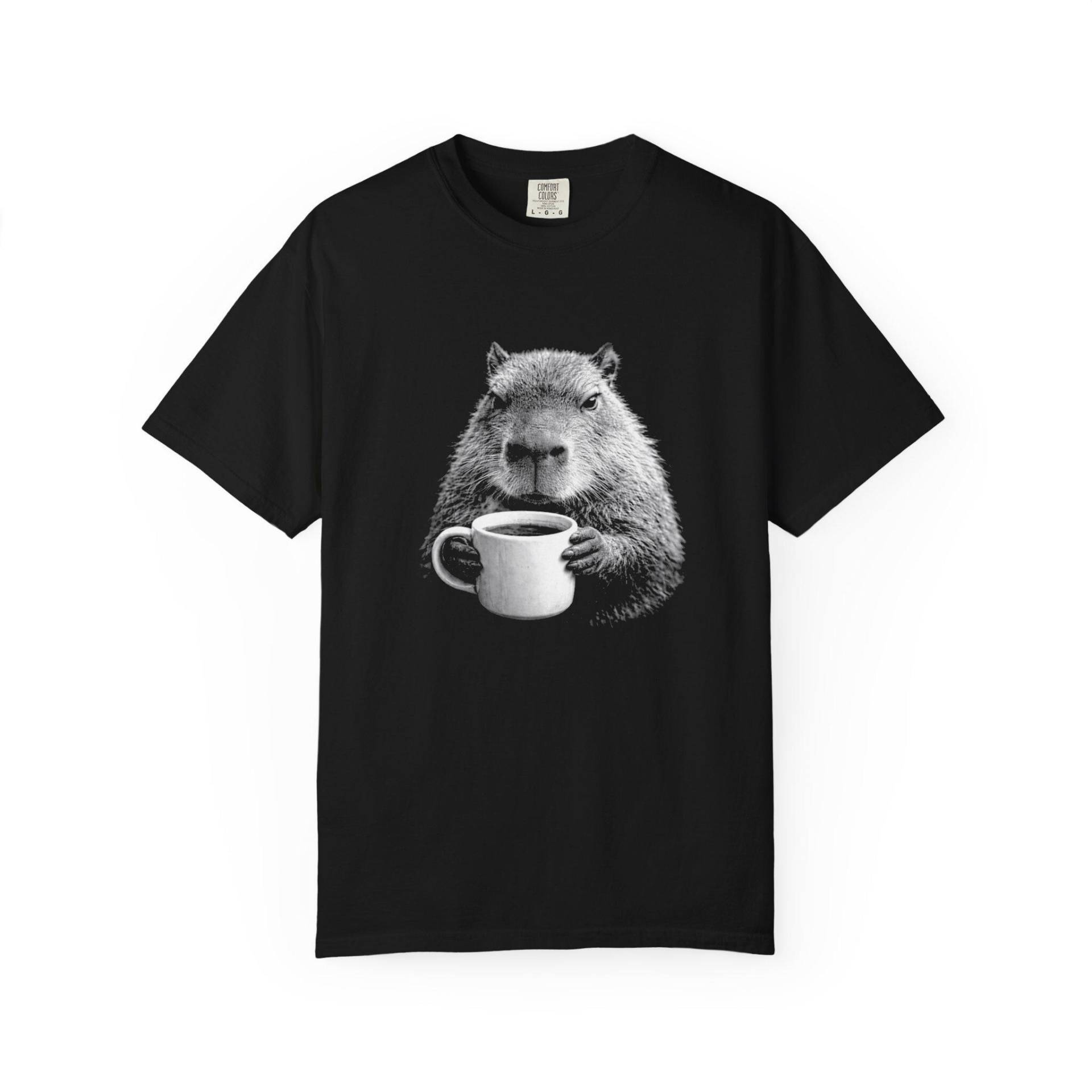 Angry Capybara Rage Consumes Me Funny Retro Coffe von MapalaroDesigns
