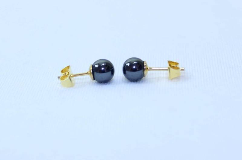 6 Mm Hämatit Ohrstecker Grau Ohrringe Kugel Mapenzigems 6 Mm Hämatit Ohrstecker Grau Ohrringe Kugel Mapenzigems von MapenziGems