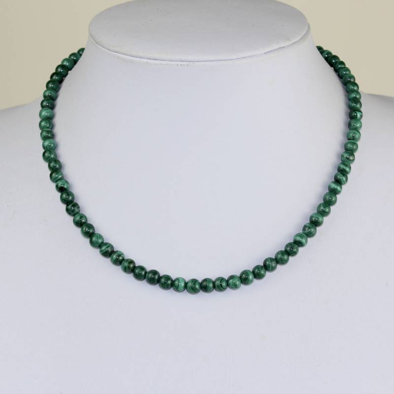 6 Mm Malachit Halskette. Natürlicher Grad "A' Grüner Malakit Perlen Strang. Verschiedene Längen. Mapenzigems 6 Mm Malachit Halskette. Natürlicher Grad "A' Grüner Malakit Perlen Strang. Verschiedene Längen. Mapenzigems von MapenziGems