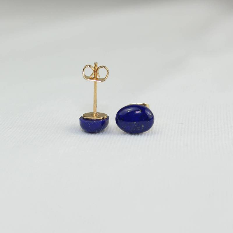6Mm X 8Mm Lapis Ohrstecker 6 Mm 8 Oval Cabochon Ohrringe Blau Mapenzigems 6Mm X 8Mm Lapis Ohrstecker 6 Mm 8 Oval Cabochon Ohrringe Blau Mapenzigems von MapenziGems