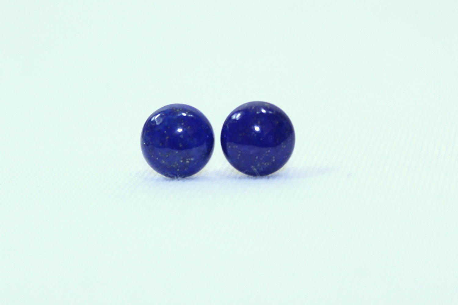 6mm Lapis Ohrstecker Ohrringe Blau Cabochon Mapenzigems 6mm Lapis Ohrstecker Ohrringe Blau Cabochon Mapenzigems von MapenziGems