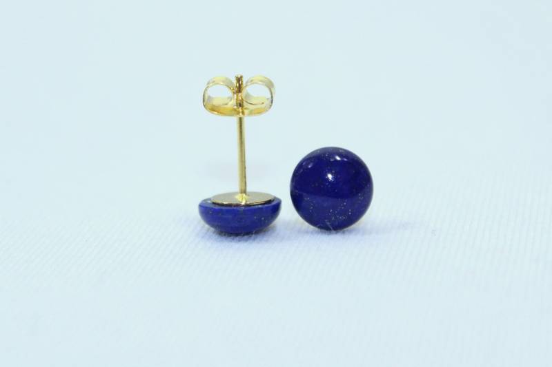 8 Mm Lapis Ohrstecker 8Mm Ohrringe Blau Cabochon Mapenzigems 8 Mm Lapis Ohrstecker 8Mm Ohrringe Blau Cabochon Mapenzigems von MapenziGems