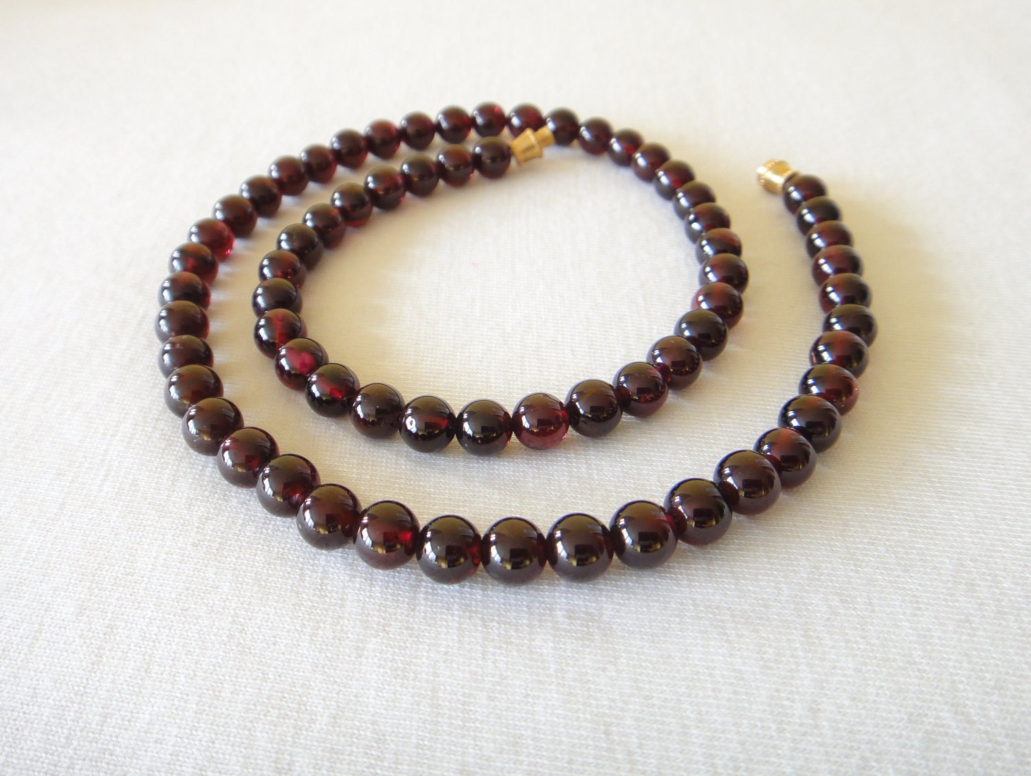 Echte Natürliche Rote Granat Halskette 5, 5 Mm/6Mm Perlen Edelstein Qualität Halskette. Mapenzigems Echte Natürliche Rote Granat Halskette 5, 5 Mm/6Mm Perlen Edelstein Qualität Halskette. Mapenzigems von MapenziGems