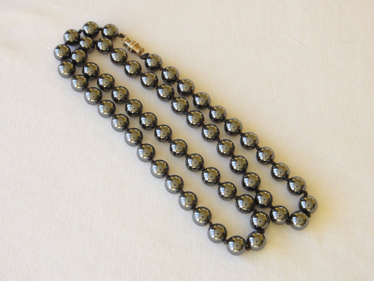 Hämatit Halskette Echte Natürliche 8mm Various Längen Grau Perlen Von Hand Geknotet Haematit Mapenzigems Hämatit Halskette Echte Natürliche 8mm Various Längen Grau Perlen Von Hand Geknotet Haematit Mapenzigems von MapenziGems